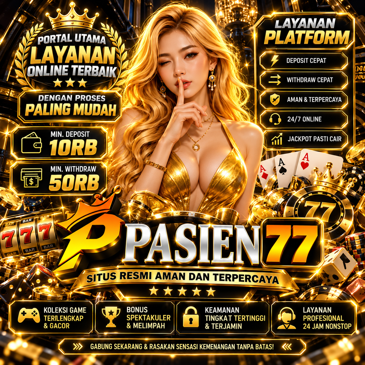 PASIEN77 >> Portal Utama Layanan Online Terbaik dengan Proses Paling Mudah